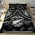 Custom New Zealand Silver Fern Rugby Bedding Set All Black Since 1892 Aotearoa Moko Maori - Wonder Print Shop