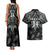 Custom New Zealand Silver Fern Rugby Couples Matching Tank Maxi Dress and Hawaiian Shirt All Black Since 1892 Aotearoa Moko Maori - Wonder Print Shop