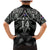 Custom New Zealand Silver Fern Rugby Family Matching Mermaid Dress and Hawaiian Shirt All Black Since 1892 Aotearoa Moko Maori - Wonder Print Shop