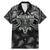 Custom New Zealand Silver Fern Rugby Family Matching Mermaid Dress and Hawaiian Shirt All Black Since 1892 Aotearoa Moko Maori - Wonder Print Shop