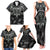 Custom New Zealand Silver Fern Rugby Family Matching Tank Maxi Dress and Hawaiian Shirt All Black Since 1892 Aotearoa Moko Maori - Wonder Print Shop