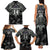 Custom New Zealand Silver Fern Rugby Family Matching Tank Maxi Dress and Hawaiian Shirt All Black Since 1892 Aotearoa Moko Maori - Wonder Print Shop