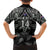 Custom New Zealand Silver Fern Rugby Hawaiian Shirt All Black Since 1892 Aotearoa Moko Maori - Wonder Print Shop