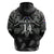 Custom New Zealand Silver Fern Rugby Hoodie All Black Since 1892 Aotearoa Moko Maori - Wonder Print Shop