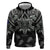 Custom New Zealand Silver Fern Rugby Zip Hoodie All Black Since 1892 Aotearoa Moko Maori - Wonder Print Shop