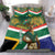 Custom South Africa Rugby Bedding Set 2024 Go Springboks Mascot African Pattern - Wonder Print Shop