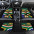 Custom South Africa Rugby Car Mats 2024 Go Springboks Mascot African Pattern - Wonder Print Shop