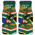 Custom South Africa Rugby Car Mats 2024 Go Springboks Mascot African Pattern - Wonder Print Shop