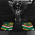 Custom South Africa Rugby Car Mats 2024 Go Springboks Mascot African Pattern - Wonder Print Shop