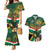 Custom South Africa Rugby Couples Matching Mermaid Dress and Hawaiian Shirt 2024 Go Springboks Mascot African Pattern - Wonder Print Shop