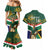 Custom South Africa Rugby Couples Matching Mermaid Dress and Hawaiian Shirt 2024 Go Springboks Mascot African Pattern - Wonder Print Shop