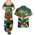 Custom South Africa Rugby Couples Matching Summer Maxi Dress and Hawaiian Shirt 2024 Go Springboks Mascot African Pattern - Wonder Print Shop