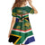 Custom South Africa Rugby Family Matching Long Sleeve Bodycon Dress and Hawaiian Shirt 2024 Go Springboks Mascot African Pattern - Wonder Print Shop