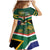 Custom South Africa Rugby Family Matching Mermaid Dress and Hawaiian Shirt 2024 Go Springboks Mascot African Pattern - Wonder Print Shop