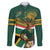 Custom South Africa Rugby Family Matching Puletasi and Hawaiian Shirt 2024 Go Springboks Mascot African Pattern - Wonder Print Shop