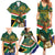 Custom South Africa Rugby Family Matching Summer Maxi Dress and Hawaiian Shirt 2024 Go Springboks Mascot African Pattern - Wonder Print Shop