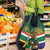 Custom South Africa Rugby Grocery Bag Go Springboks Mascot African Pattern