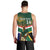 Custom South Africa Rugby Men Tank Top 2024 Go Springboks Mascot African Pattern - Wonder Print Shop