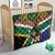 Custom South Africa Rugby Quilt 2024 Go Springboks Mascot African Pattern - Wonder Print Shop