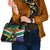 Custom South Africa Rugby Shoulder Handbag 2024 Go Springboks Mascot African Pattern