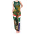 Custom South Africa Rugby Tank Maxi Dress 2024 Go Springboks Mascot African Pattern - Wonder Print Shop