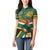 Custom South Africa Rugby Women Polo Shirt 2024 Go Springboks Mascot African Pattern