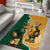 Personalised South Africa And Australia Rugby Area Rug 2024 Springboks Wallabies Mascots Together - Wonder Print Shop