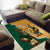 Personalised South Africa And Australia Rugby Area Rug 2024 Springboks Wallabies Mascots Together - Wonder Print Shop