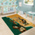 Personalised South Africa And Australia Rugby Area Rug 2024 Springboks Wallabies Mascots Together - Wonder Print Shop