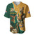 Personalised South Africa And Australia Rugby Baseball Jersey 2024 Springboks Wallabies Mascots Together - Wonder Print Shop