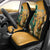 Personalised South Africa And Australia Rugby Car Seat Cover 2024 Springboks Wallabies Mascots Together - Wonder Print Shop