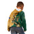 Personalised South Africa And Australia Rugby Kid Hoodie 2024 Springboks Wallabies Mascots Together - Wonder Print Shop