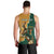 Personalised South Africa And Australia Rugby Men Tank Top 2024 Springboks Wallabies Mascots Together - Wonder Print Shop