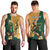 Personalised South Africa And Australia Rugby Men Tank Top 2024 Springboks Wallabies Mascots Together - Wonder Print Shop