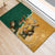 Personalised South Africa And Australia Rugby Rubber Doormat 2024 Springboks Wallabies Mascots Together