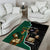 Personalised New Zealand And South Africa Rugby Area Rug 2024 All Black Springboks Mascots Together - Wonder Print Shop