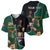 Personalised New Zealand And South Africa Rugby Baseball Jersey 2024 All Black Springboks Mascots Together - Wonder Print Shop