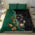 Personalised New Zealand And South Africa Rugby Bedding Set 2024 All Black Springboks Mascots Together - Wonder Print Shop