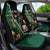 Personalised New Zealand And South Africa Rugby Car Seat Cover 2024 All Black Springboks Mascots Together - Wonder Print Shop