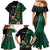 Personalised New Zealand And South Africa Rugby Family Matching Mermaid Dress and Hawaiian Shirt 2024 All Black Springboks Mascots Together - Wonder Print Shop