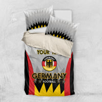 Germany football bedding set with black duvet cover showing Germany crest and large “Germany” title.