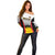 Custom Germany Football Off Shoulder Sweater 2024 Nationalelf - White Version - Wonder Print Shop