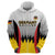 Custom Germany Football Zip Hoodie 2024 Nationalelf - White Version - Wonder Print Shop