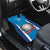 Custom Italy Football Car Mats 2024 Gli Azzurri Marble Pattern - Wonder Print Shop