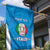 Custom Italy Football Garden Flag 2024 Gli Azzurri Marble Pattern - Wonder Print Shop