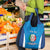 Custom Italy Football Grocery Bag Gli Azzurri Marble Pattern