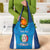 Custom Italy Football Grocery Bag Gli Azzurri Marble Pattern