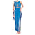 Custom Italy Football Tank Maxi Dress 2024 Gli Azzurri Marble Pattern