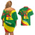 Bolivia Couples Matching Off Shoulder Short Dress and Hawaiian Shirt Bolivian Kantuta Happy 198th Independence Day - Wonder Print Shop