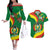 Bolivia Couples Matching Off The Shoulder Long Sleeve Dress and Hawaiian Shirt Bolivian Kantuta Happy 198th Independence Day - Wonder Print Shop